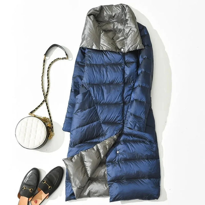 Levoire | Veste Matelassée Colorée Smarte Bleu paon