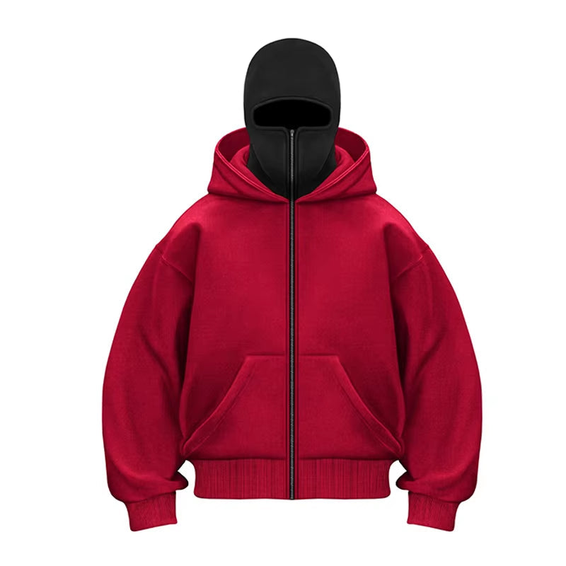 Levoire | Balaclava Sweat À Capuche Avec Zip Rot