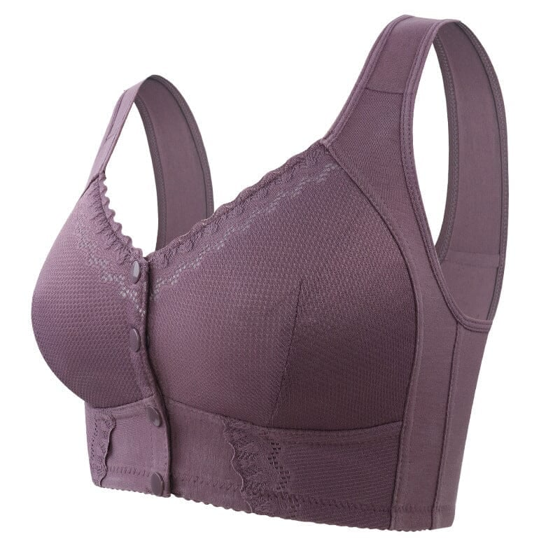 Levoire | Confort Soutien Gorge Avec Fermeture Avant Lilas