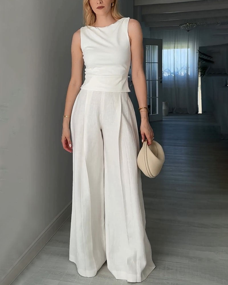 Levoire | Ensemble Blanc Élégant 2XL