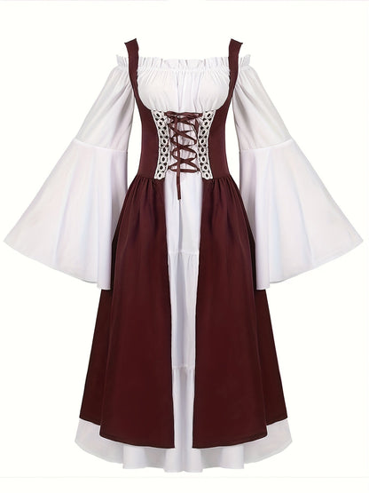 Levoire | Robe corset classique pour femme Bourgogne