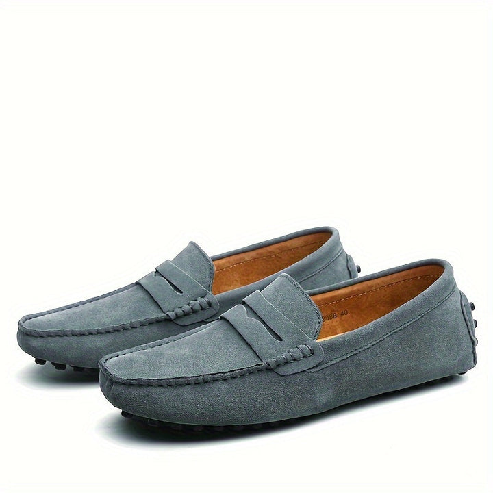 Levoire | Chaussons Confortables Pour Hommes Gris foncé