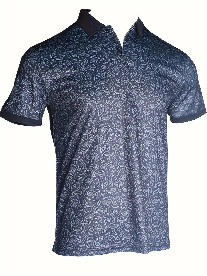 Levoire | Chemise Manches Courtes Imprimé Décoratif