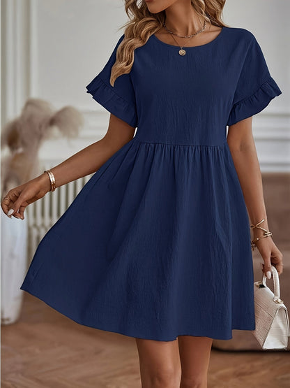 Levoire | Mini robe en coton Bleu