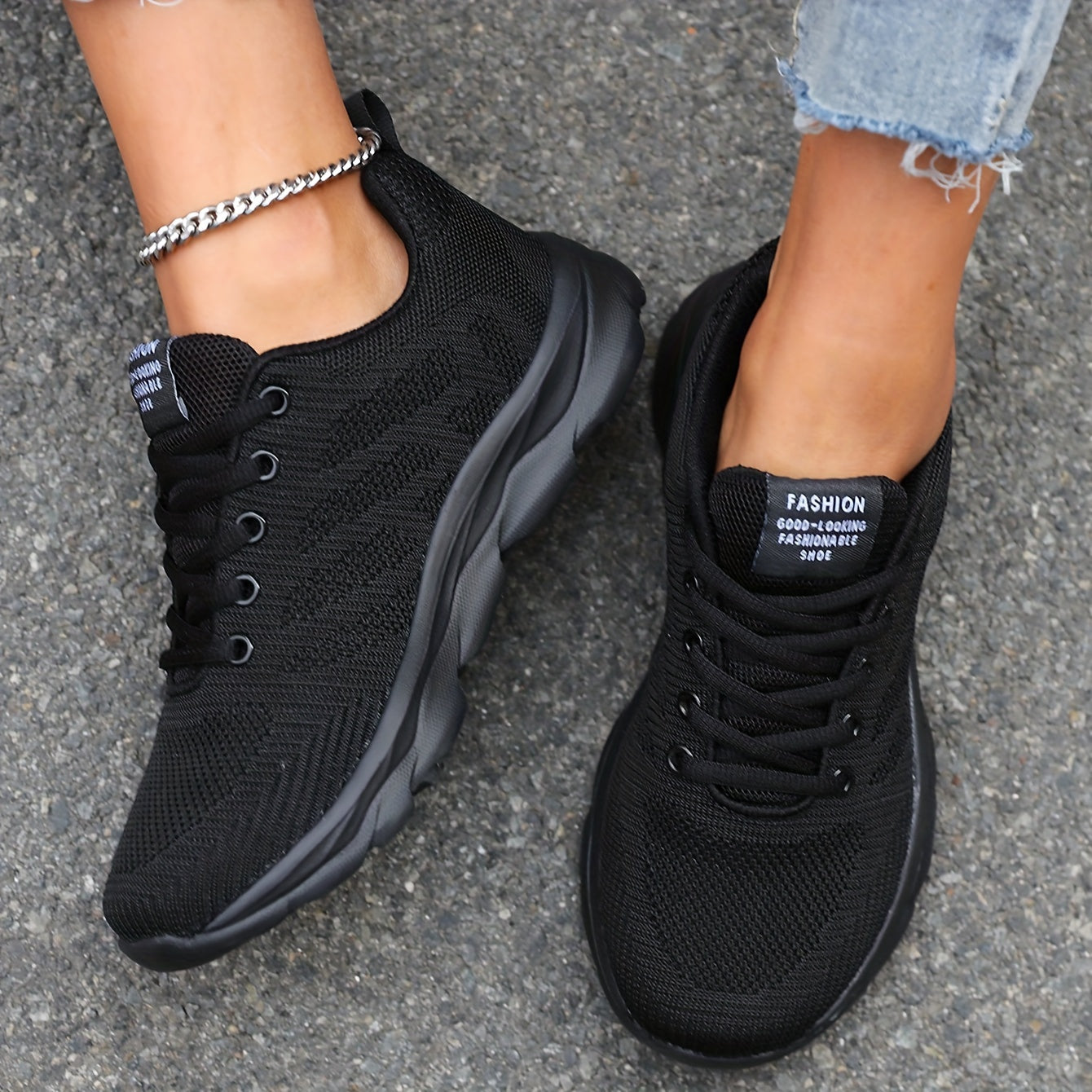 Levoire | Respirant Tricoté Femme Baskets