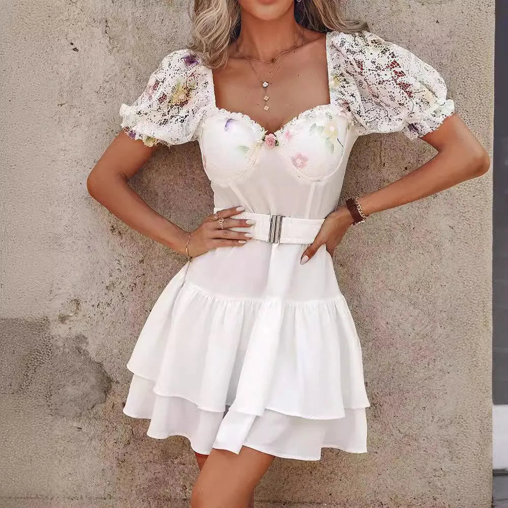 Levoire | Robe femme avec dentelle