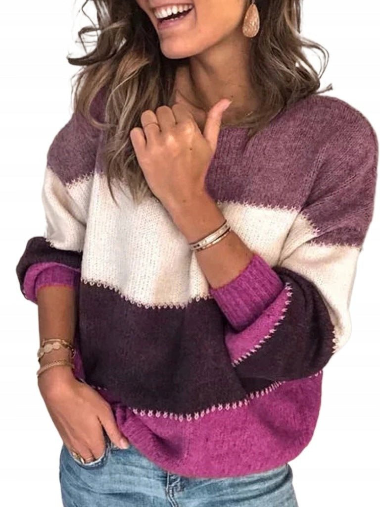 Levoire | Le pull en laine élégant pour chaque occasion Violet