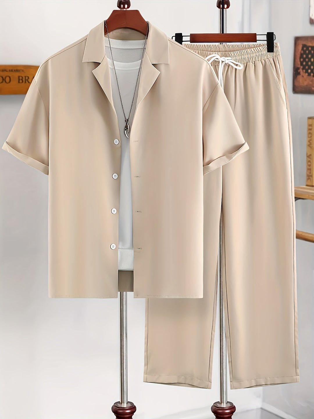 Levoire | Été Homme Tenue Abricot