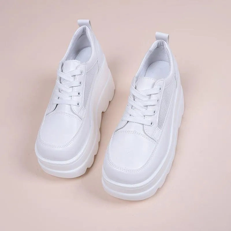 Levoire | Chaussures Byby décontractées avec semelle plateforme Blanc
