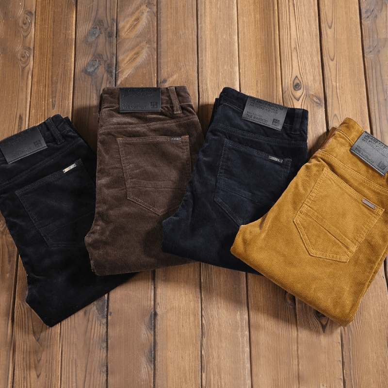 Levoire | Pantalon Velours Côtelé Élastique Homme