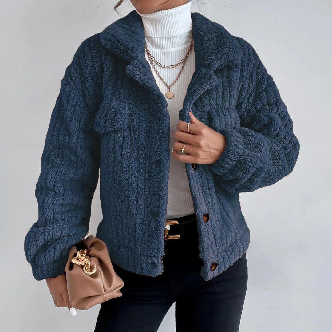 Levoire | Veste Douce Bleu foncé