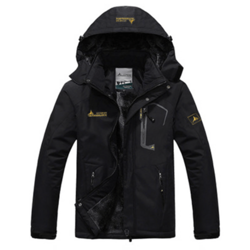 Levoire | Veste de ski chaude pour hommes Matériau respirant et imperméable Noir