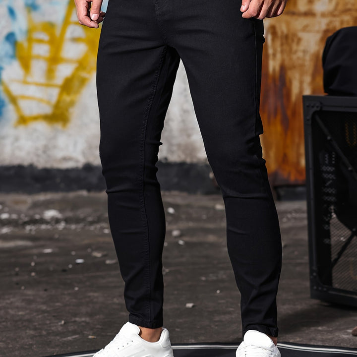 Levoire | Jeans Skinny Style Urbain Avec Stretch De Niveau Moyen