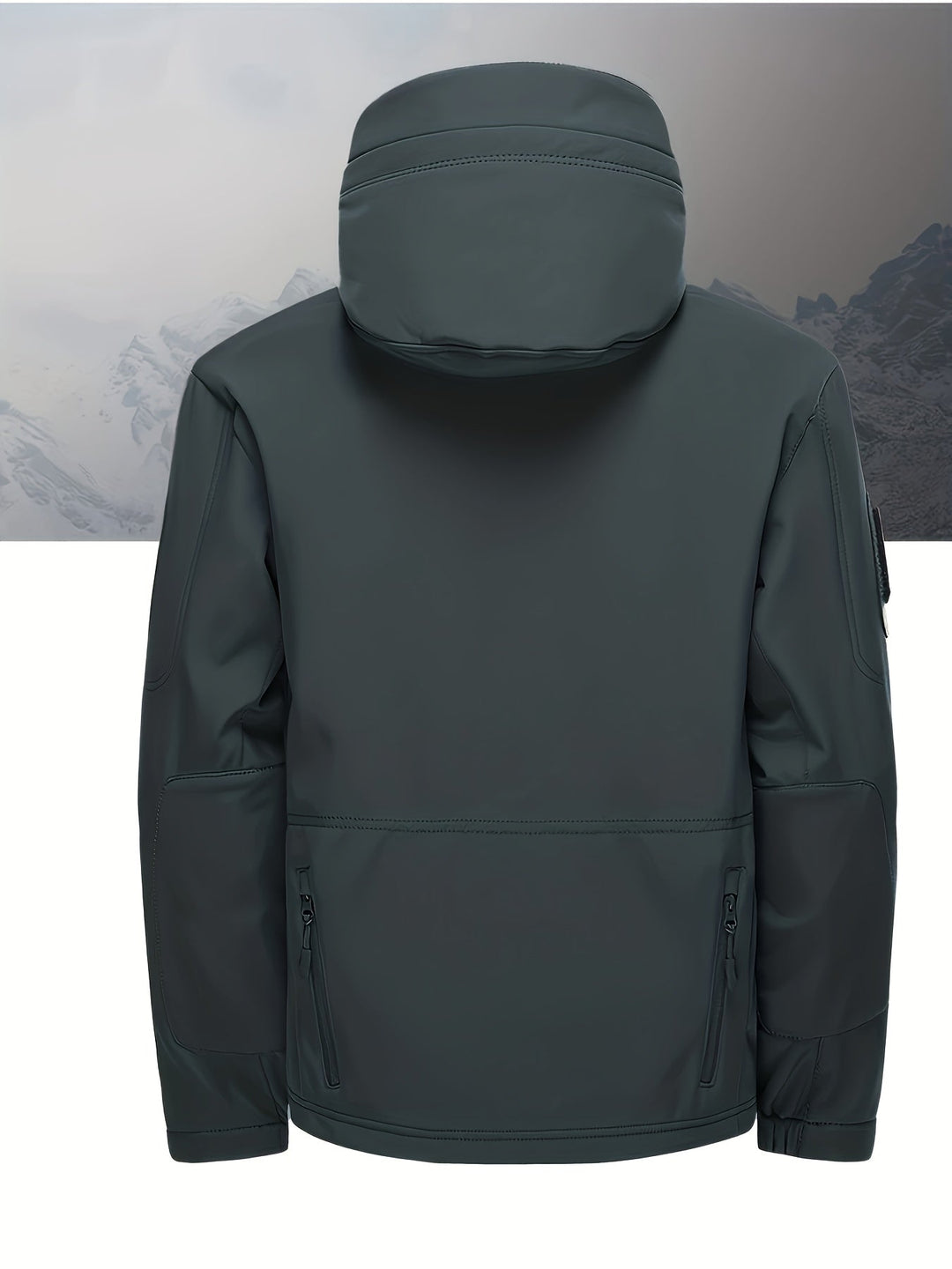 Levoire | Veste Pour Hommes Avec Capuche Et Poches Zippées
