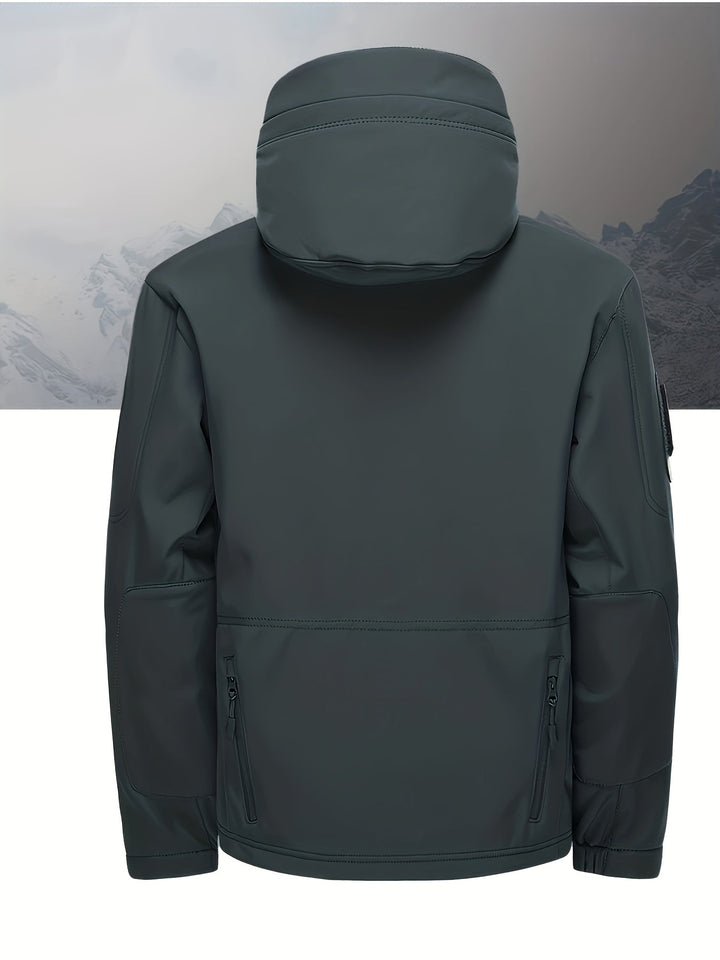 Levoire | Veste Pour Hommes Avec Capuche Et Poches Zippées