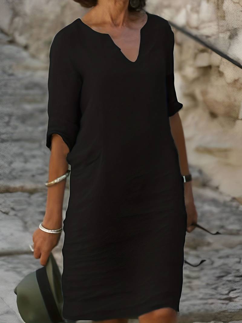 Levoire | Robe minimaliste Noir