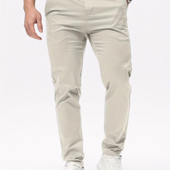 Levoire | Slimmi Pantalons Hommes Avec Poches Latérales Beige
