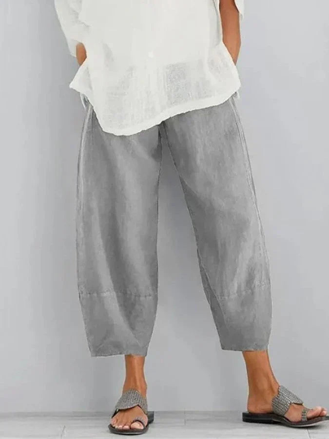 Levoire | Veste En Lin Courte Gris