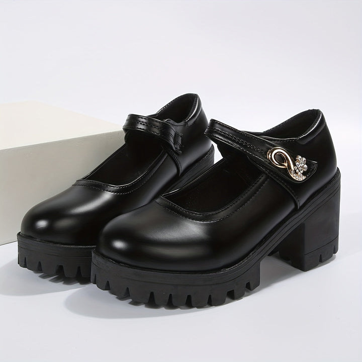 Levoire | Chaussures À Talons Pour Femmes Avec Un Talon Épais Et Une Plate-Forme