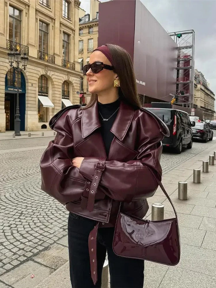 Levoire | Luxurise Veste En Cuir