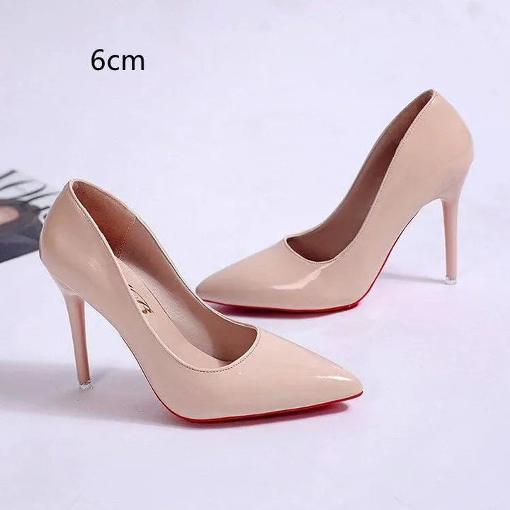 Levoire | Femme-Platoo-Stiletto Abricot 6cm
