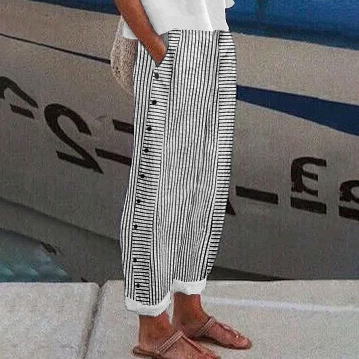 Levoire | Pantalon Softline À Poches Noir