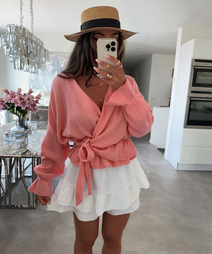 Levoire | Douce Chemise Pêche