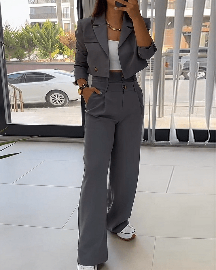 Levoire | Ensemble 2 Pièces Blazer Court 2XL
