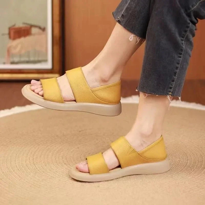Levoire | Sandales Relaxantes Premium Pour Femmes Jaune