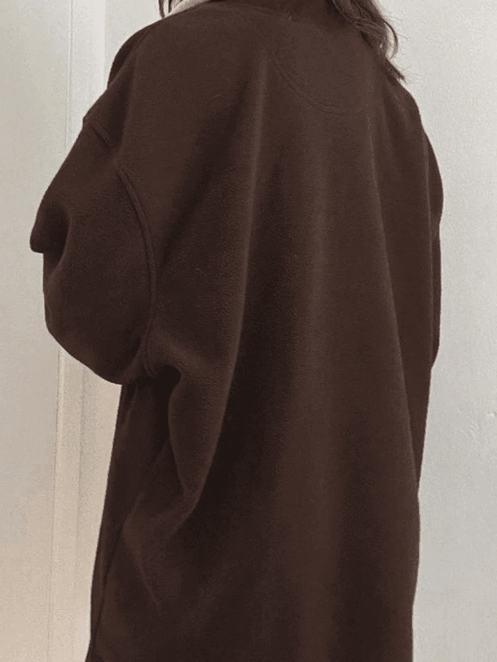Levoire | Sweat-Shirt Mi-Zip En Polaire Patchwork