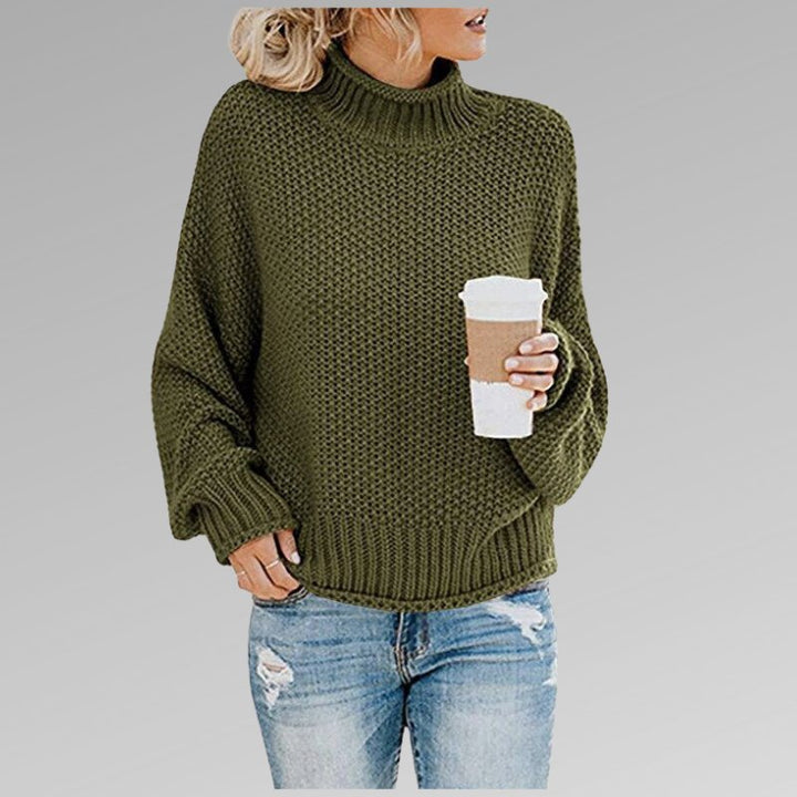 Levoire | Pull En Tricot Classique Vert