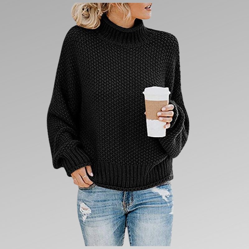 Levoire | Pull En Tricot Classique Noir