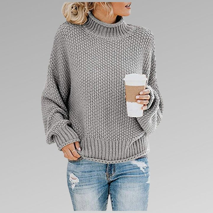 Levoire | Pull En Tricot Classique Gris