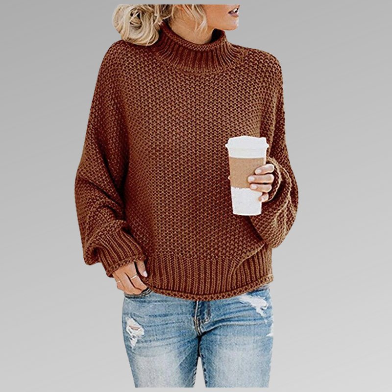 Levoire | Pull En Tricot Classique Braun