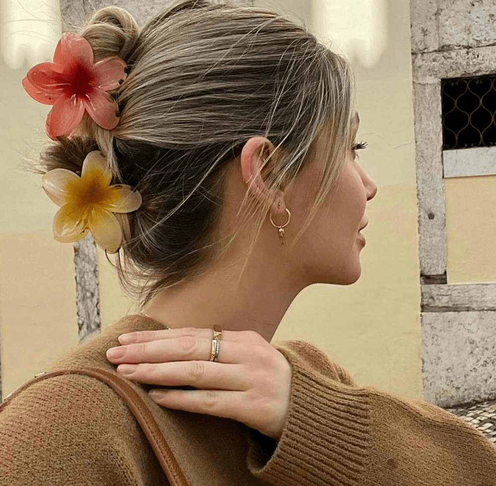 Levoire | Clips à cheveux fleuris tendance