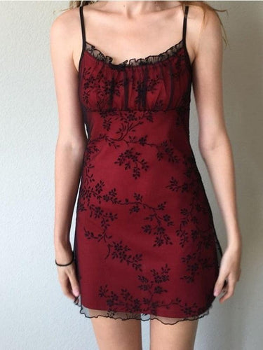 Levoire | Robe Mini En Maille Florale