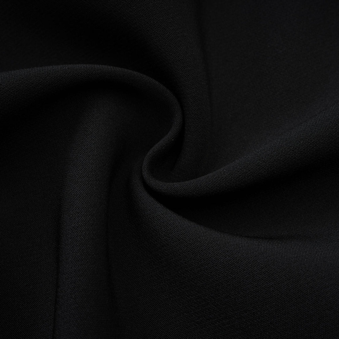 Levoire | Fausse Fleur Mini Robe Noir