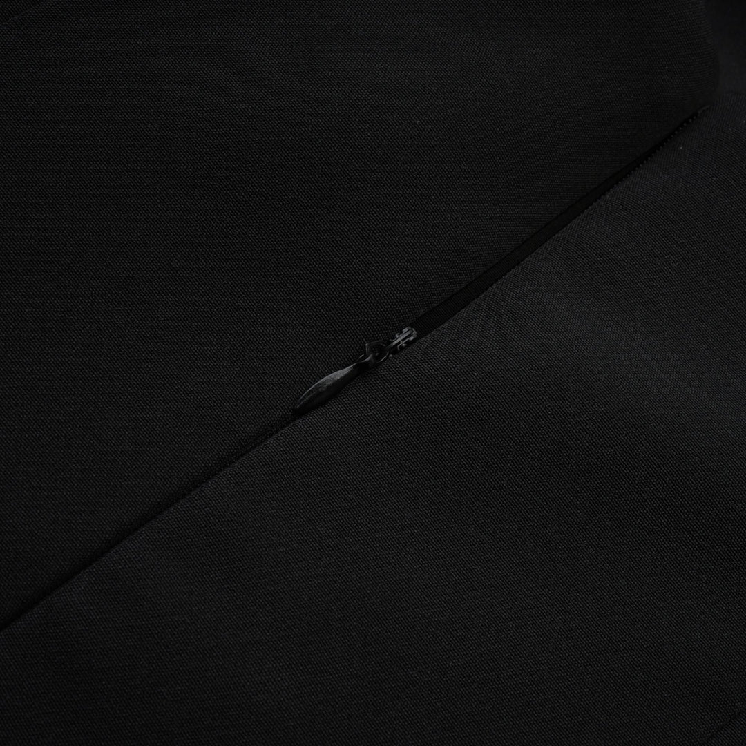 Levoire | Fausse Fleur Mini Robe Noir
