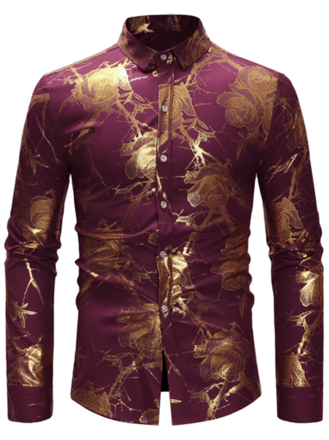 Levoire | Chemise Florale Classique Homme Rot