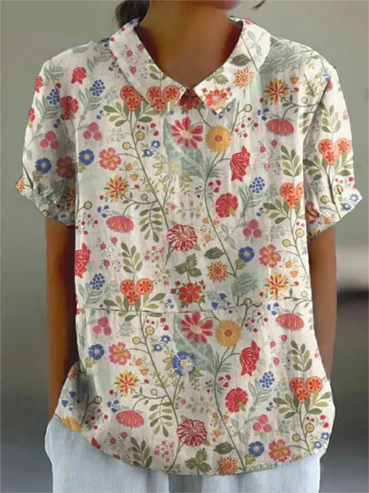 Levoire | Blouse Féminine Élégante Avec Motif Floral Motif floral 3