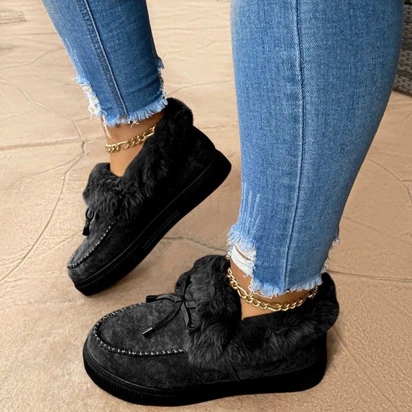 Levoire | Chaussures En Laine Durables Noir