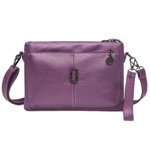 Levoire | Petit Sac à Main en Cuir pour Femmes Fabrication en Cuir de Haute Qualité Lilas