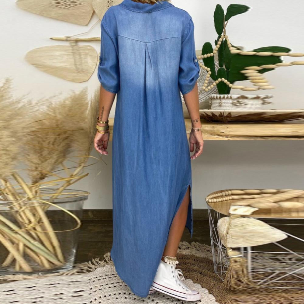 Levoire | Robe En Jeans Longue