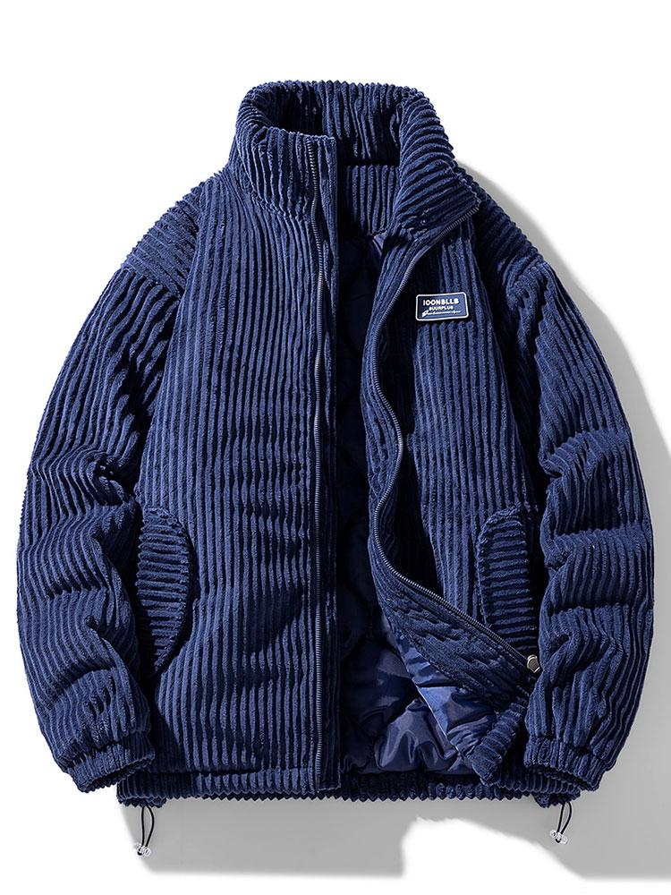 Levoire | Récolte de vin Veste en corduroy Style intemporel Bleu marine