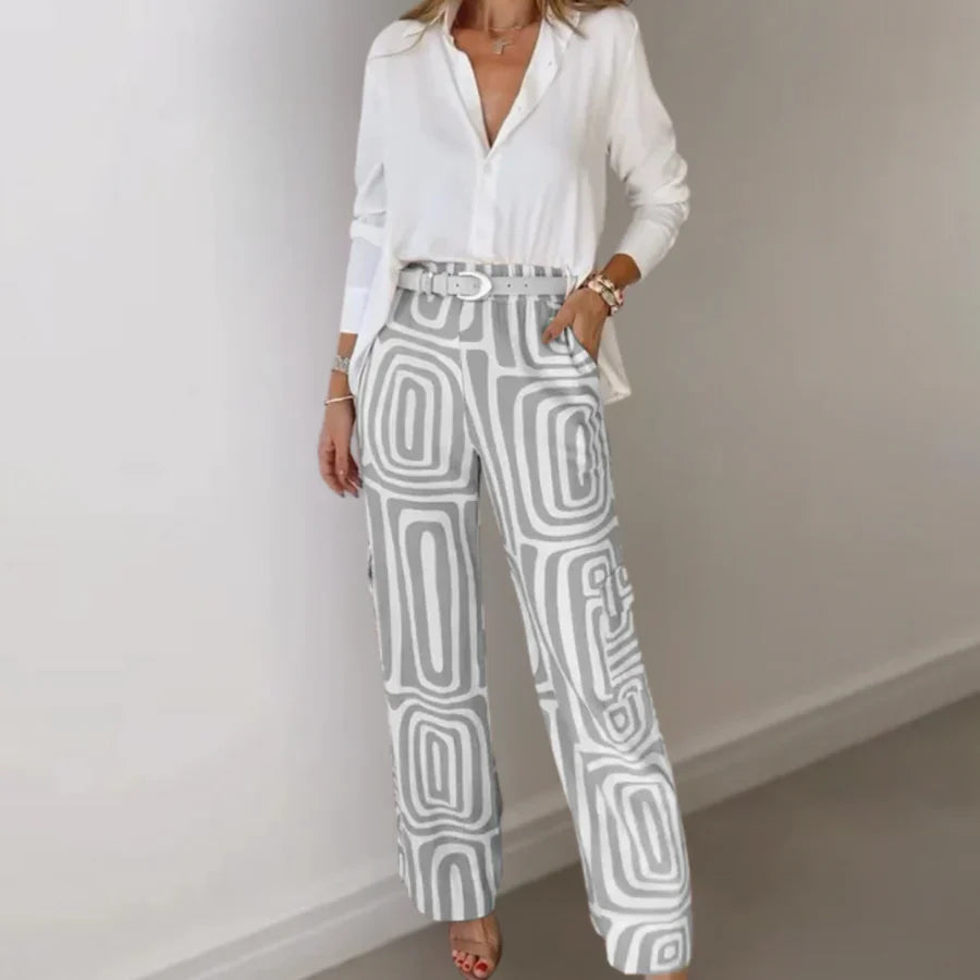 Levoire | Ensemble À Deux Pièces Tendance Pour Femmes Noir