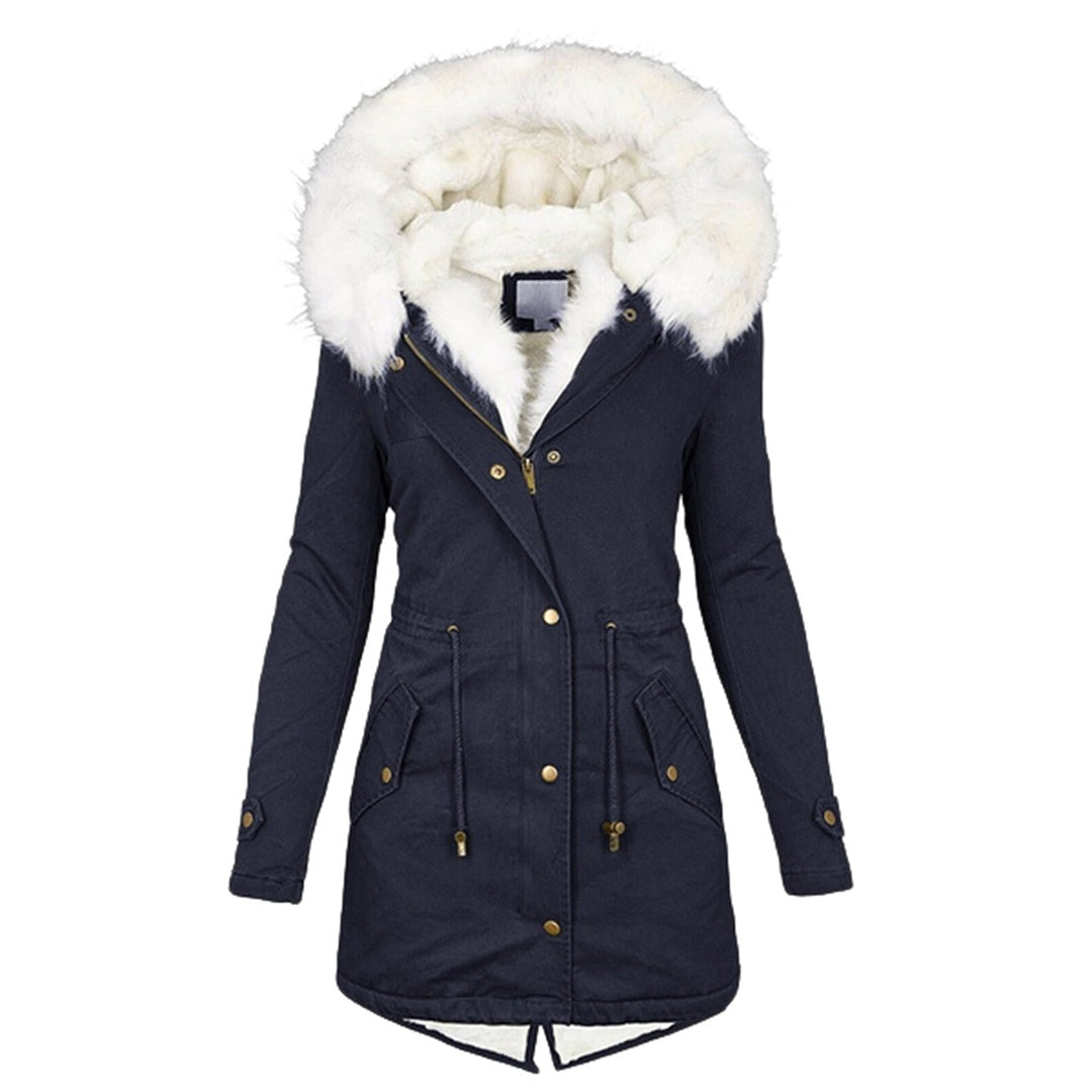 Fressa - Veste d'hiver chaude Bleu marine