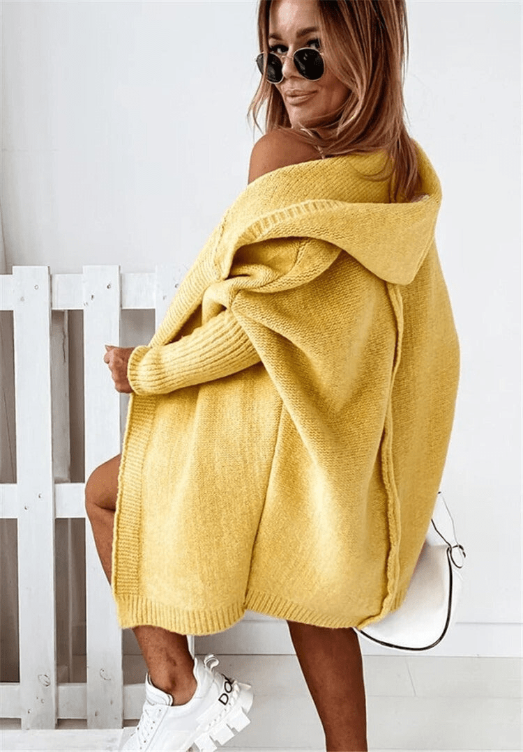 Levoire | Gilet à sweat avec grande capuche pour femmes