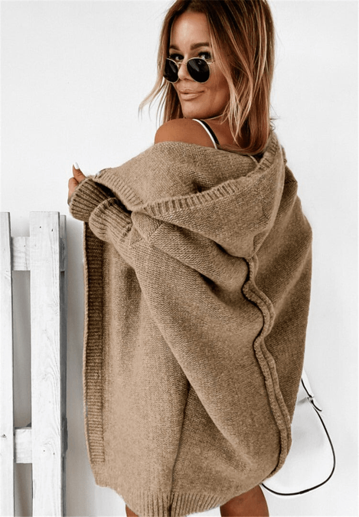 Levoire | Gilet à sweat avec grande capuche pour femmes