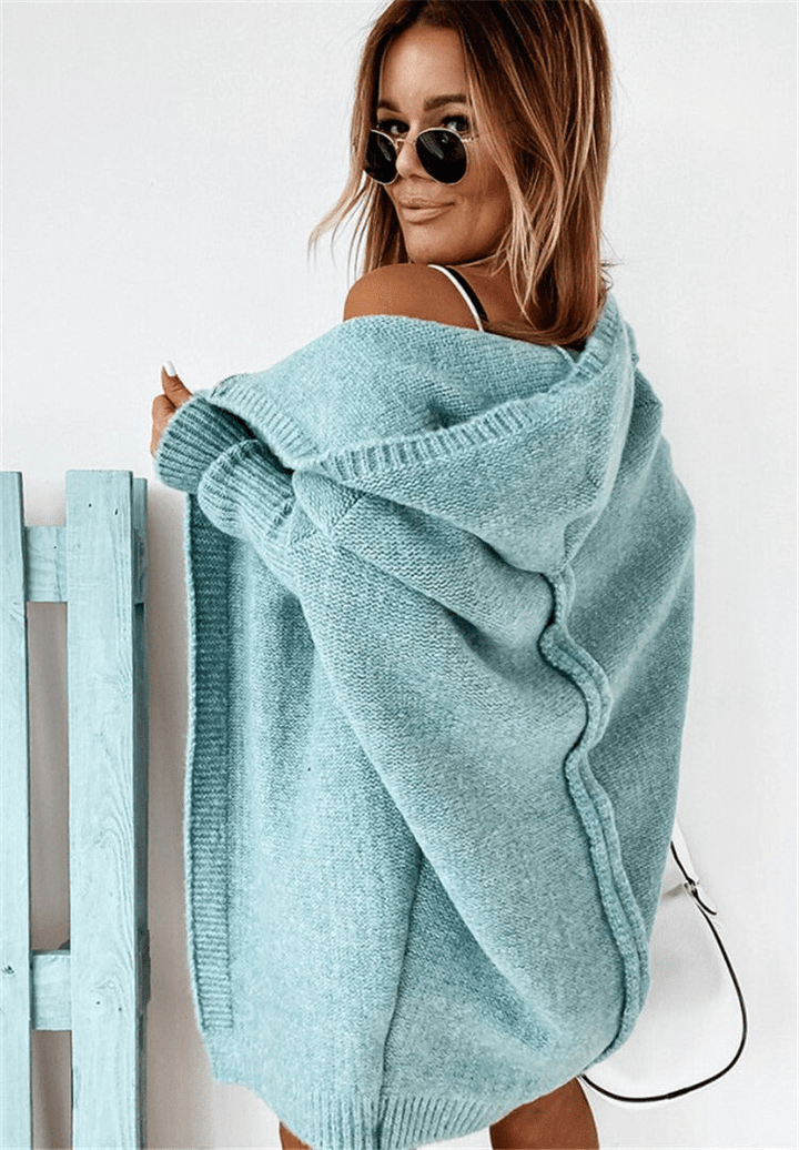 Levoire | Gilet à sweat avec grande capuche pour femmes