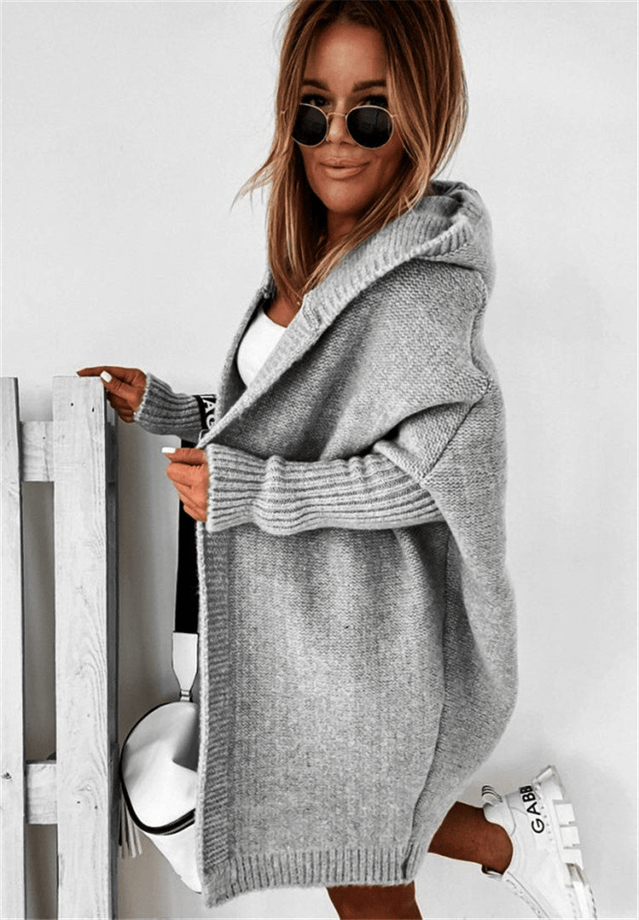 Levoire | Gilet à sweat avec grande capuche pour femmes
